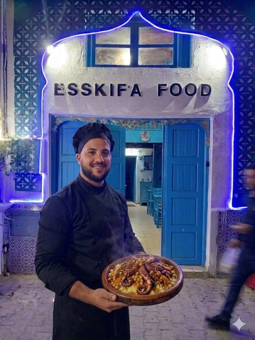 Mohamed Kachouri, chef et fondateur d’Esskifa Food